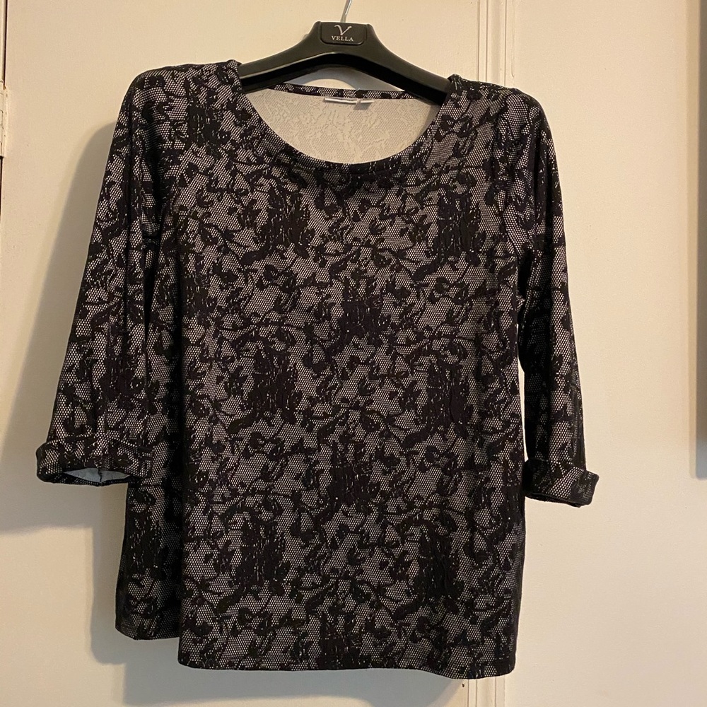 Plus size Croft & Barrow 3/4 sleeve top size 1x